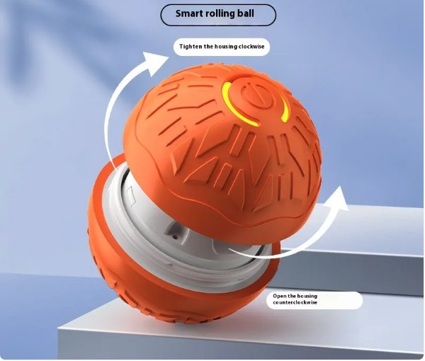 Pupwick Spark with its outer shell twisted open